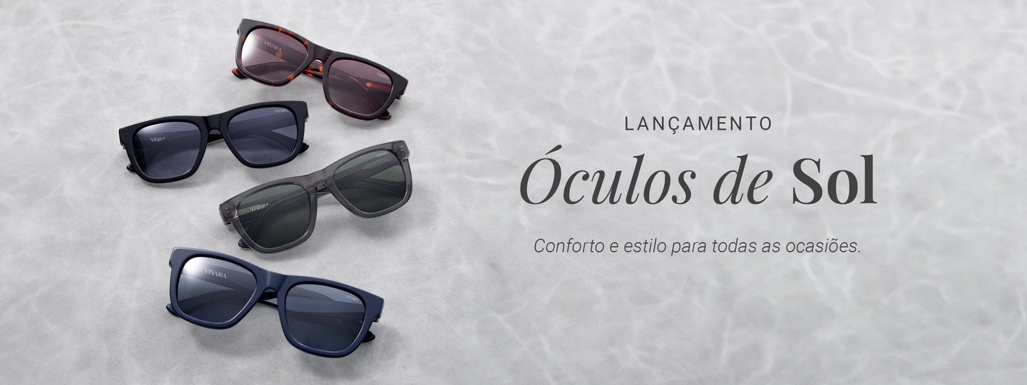 Lançamento Óculos de sol
